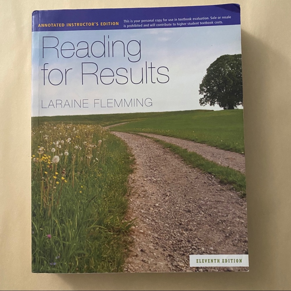 🌴🎁 FREE Reading for Results Instructor’s Edition